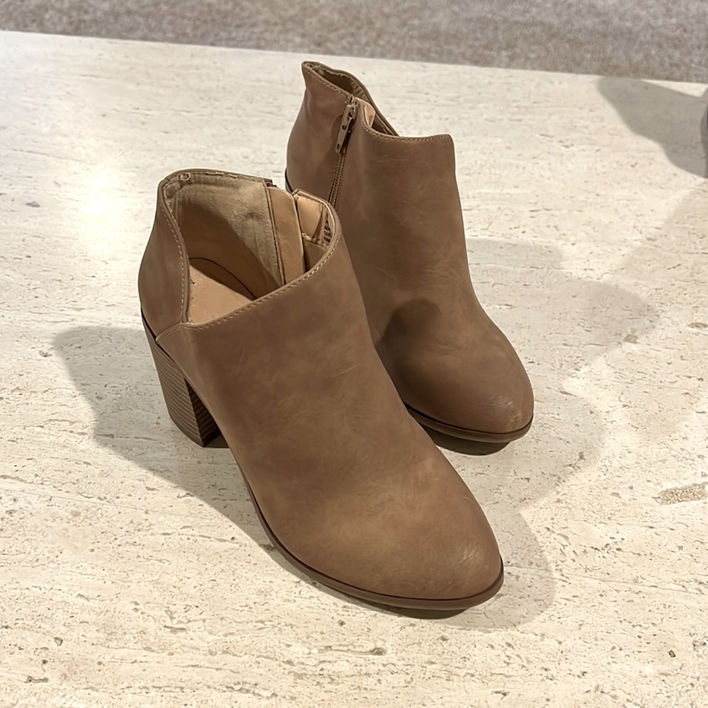 Universal Thread Ankle Booties. Worn Once. Women … - image 1